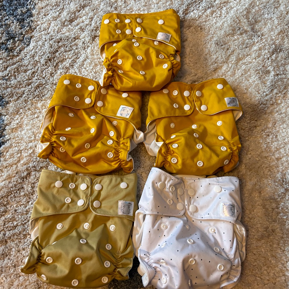 Cloth Diaper Lot | Pocket cloth diaper lot | AWJ lined cloth Diapers New